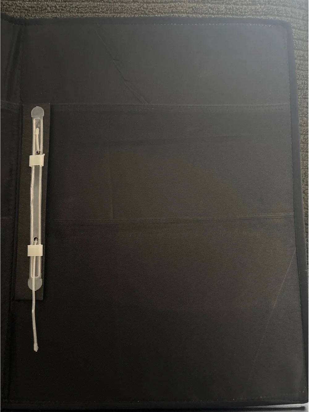 10 x 14 embroidered, stitched portfolio cover